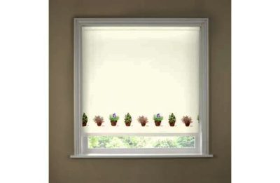 3ft Herb Border Kitchen Roller Blind.